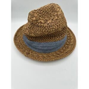 Women’s Sonoma Straw Hat with Blue/Gray Cloth band S/M